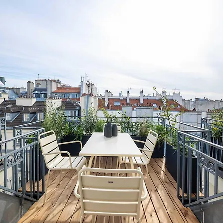 Exceptional Apt With 3 Terraces & Eiffel Tower View - Mobility Lease Апартаменты