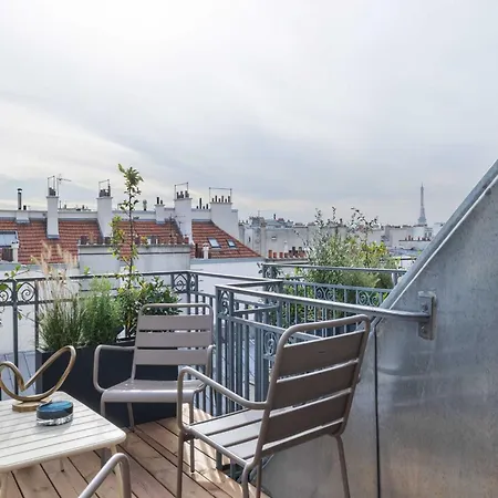 Apartmán Exceptional Apt With 3 Terraces & Eiffel Tower View - Mobility Lease