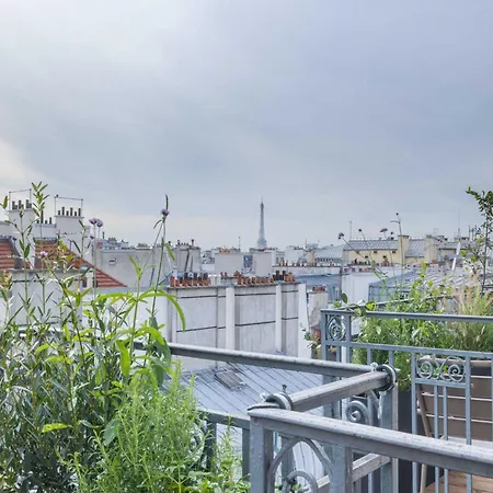 Exceptional Apt With 3 Terraces & Eiffel Tower View - Mobility Lease Apartmán *